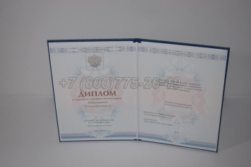 Диплом Колледжа 2024г ГОЗНАК в Чите