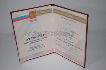 Аттестат За 11 Класс 2010г Золото в Чите